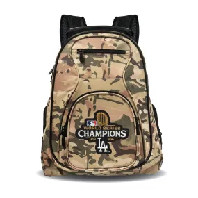 2024 Dodgers World Series Champions Premium Laptop Backpack- CAMO