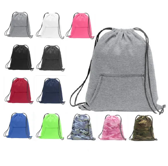 36 ct Stylish Sweatshirt Cinch Pack Drawstring Backpack - By Case