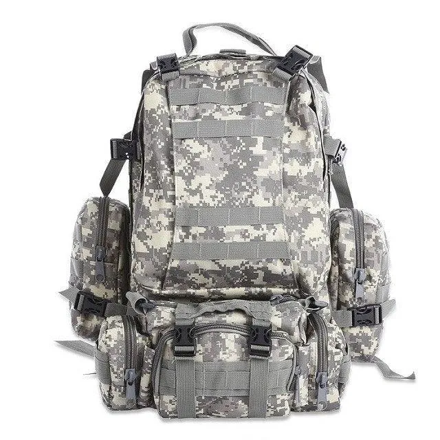 55L Molle Backpacks Outdoor Multifunctional Rucksack