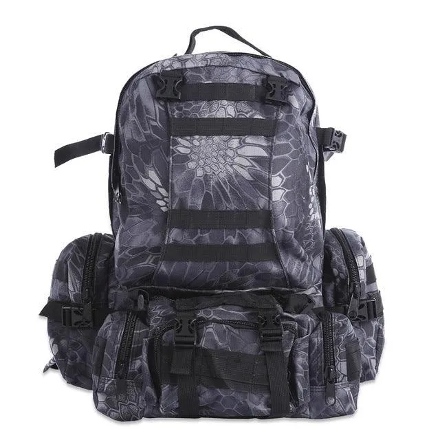 55L Molle Backpacks Outdoor Multifunctional Rucksack