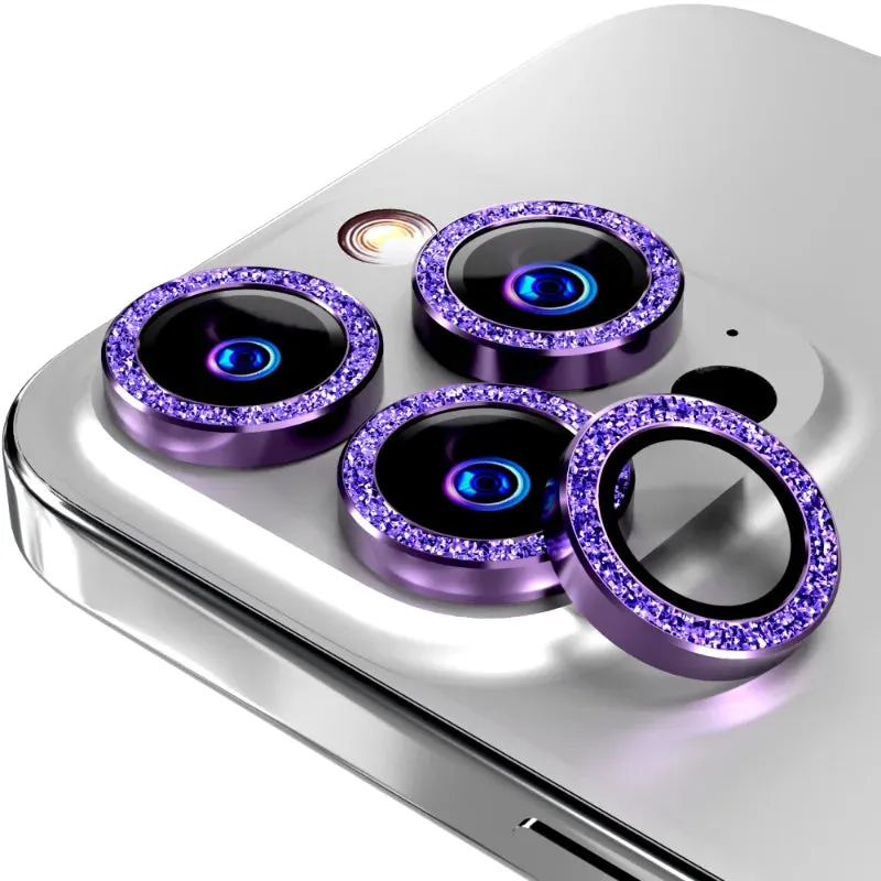 Apple iPhone 15 Pro Max (2023) Camera Lens Protector Glitter Powder Lens