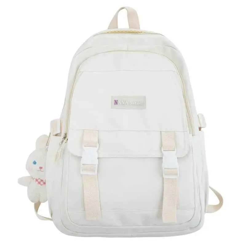 B3104 Cool Backpack - Multi-Pocket School Bags For Teenage Girls