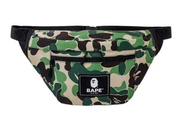 Bape 1st Green Camo Waist Bag (Camo Green)