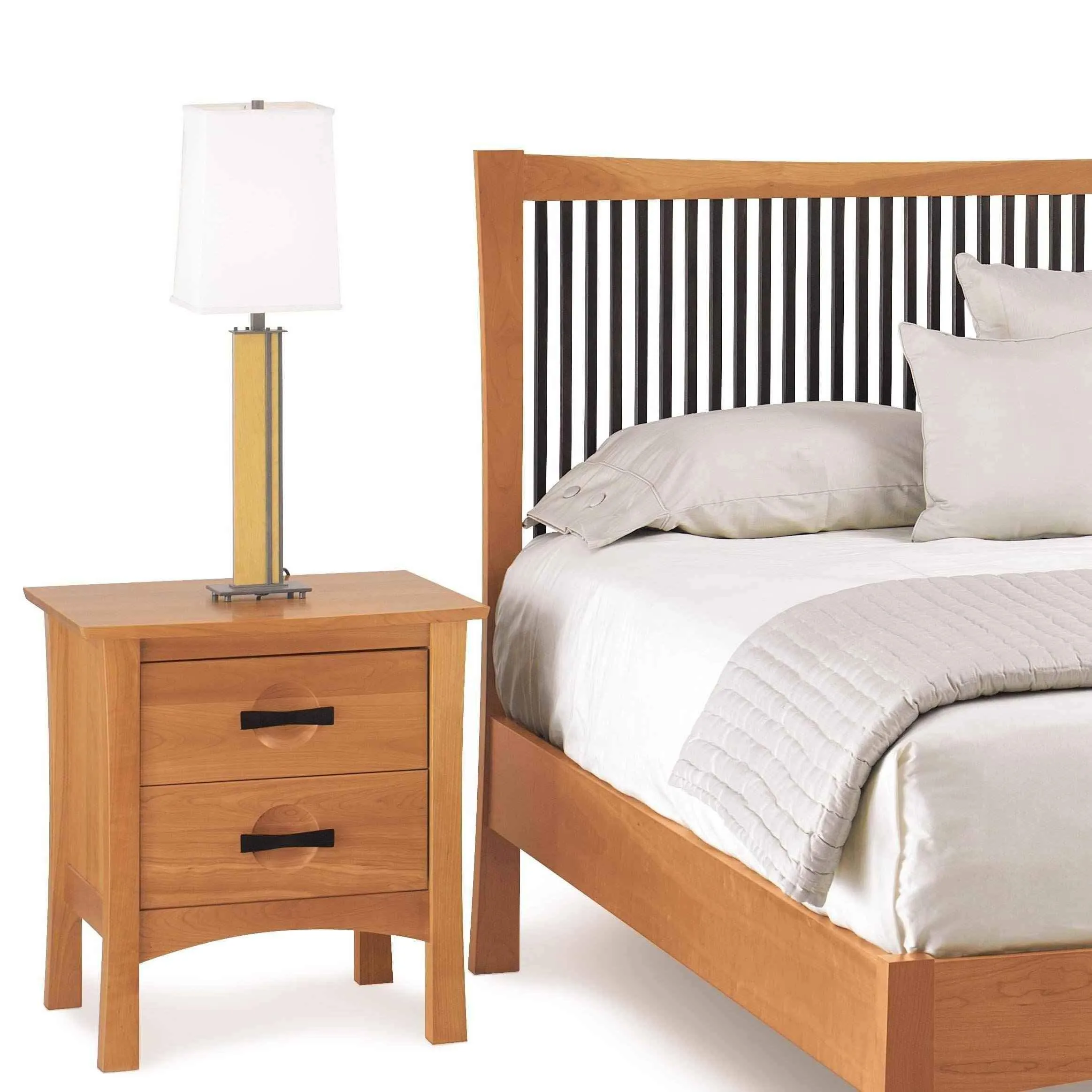 Berkeley Two Drawer Nightstand