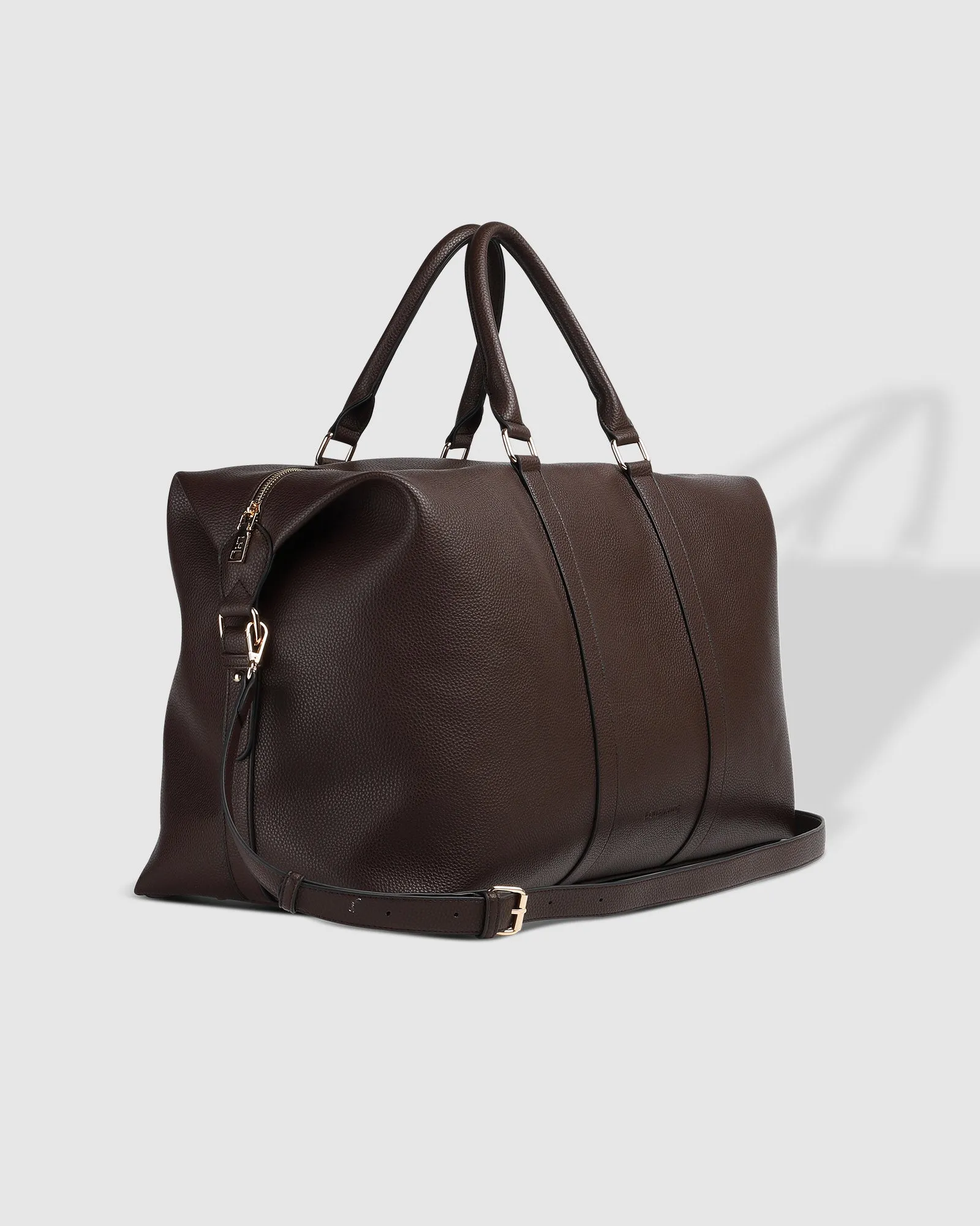 BOSTON WEEKENDER BAG CHOCOLATE