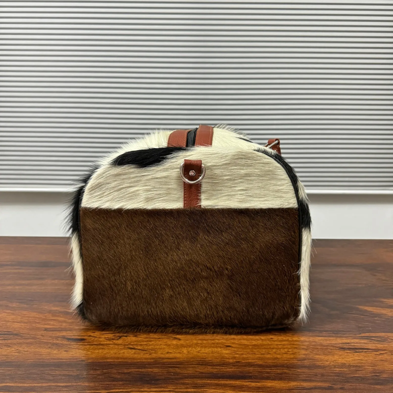 Cowhide Duffle Bag Set Of Two