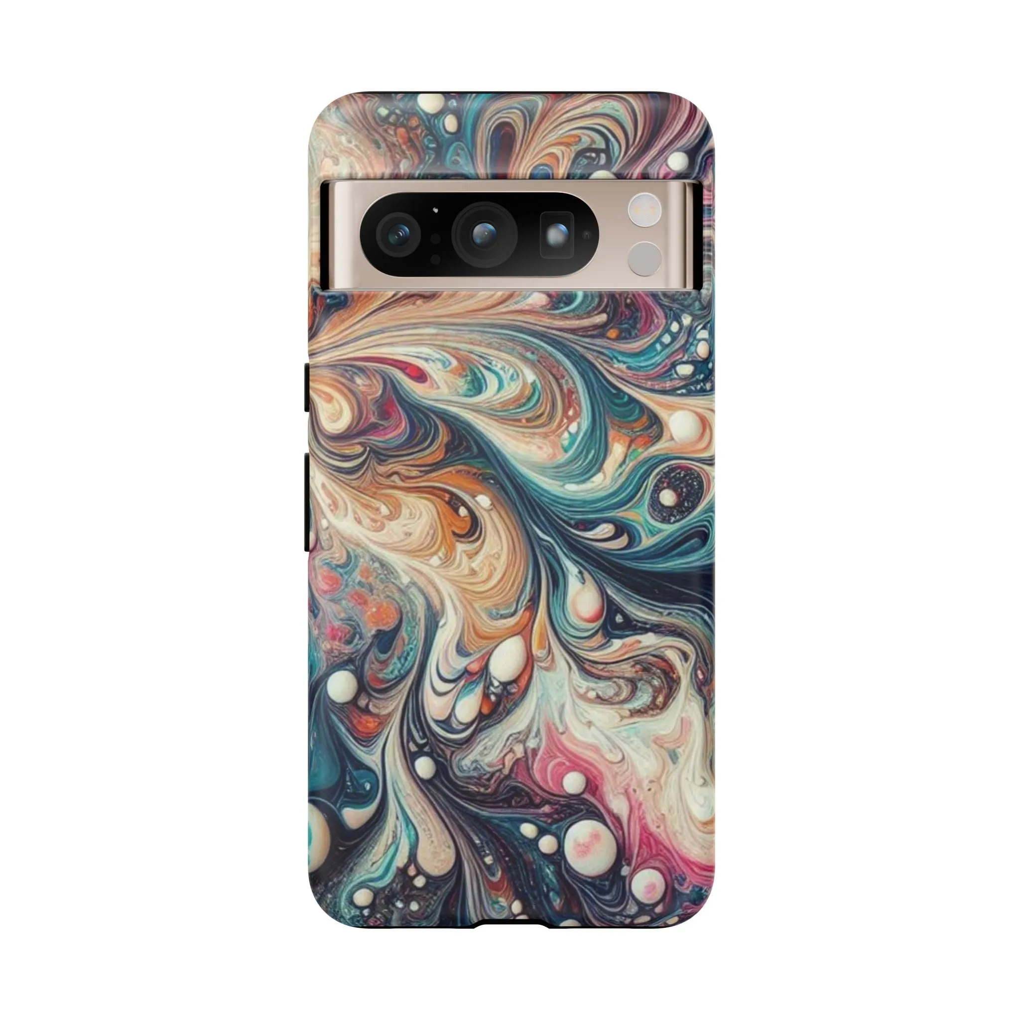 Creative marbling art Tough Cases