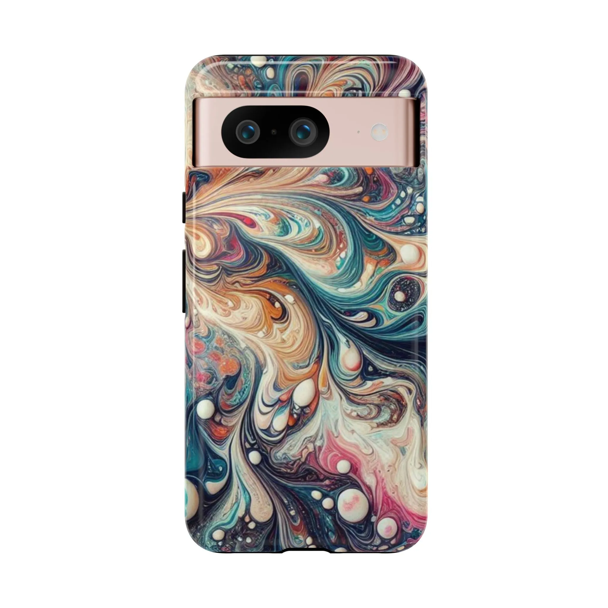 Creative marbling art Tough Cases