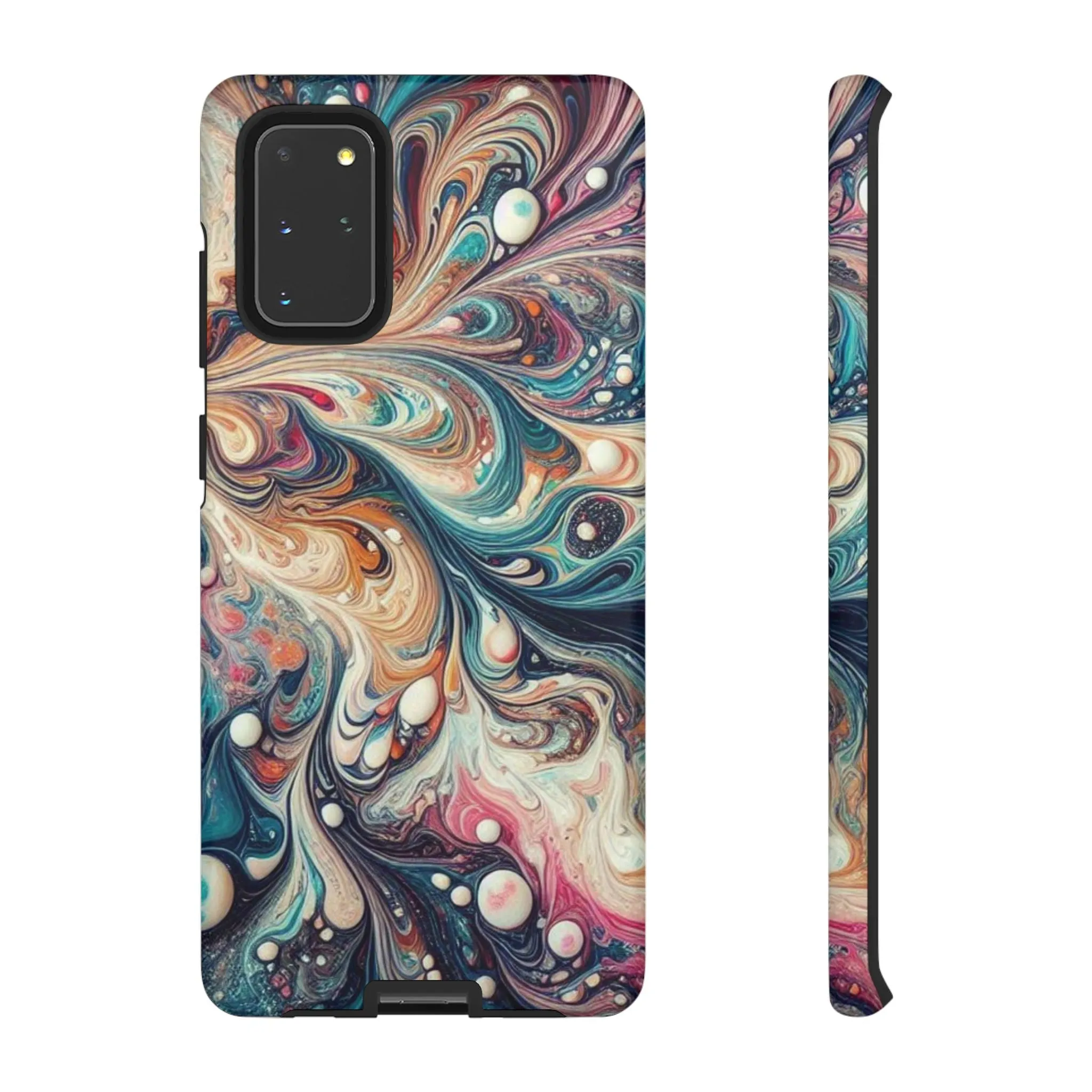 Creative marbling art Tough Cases