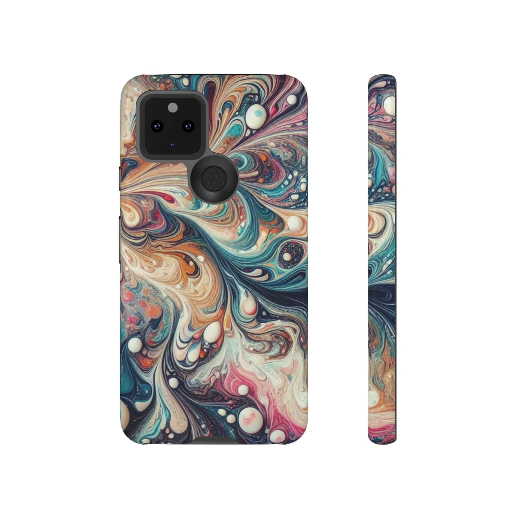 Creative marbling art Tough Cases