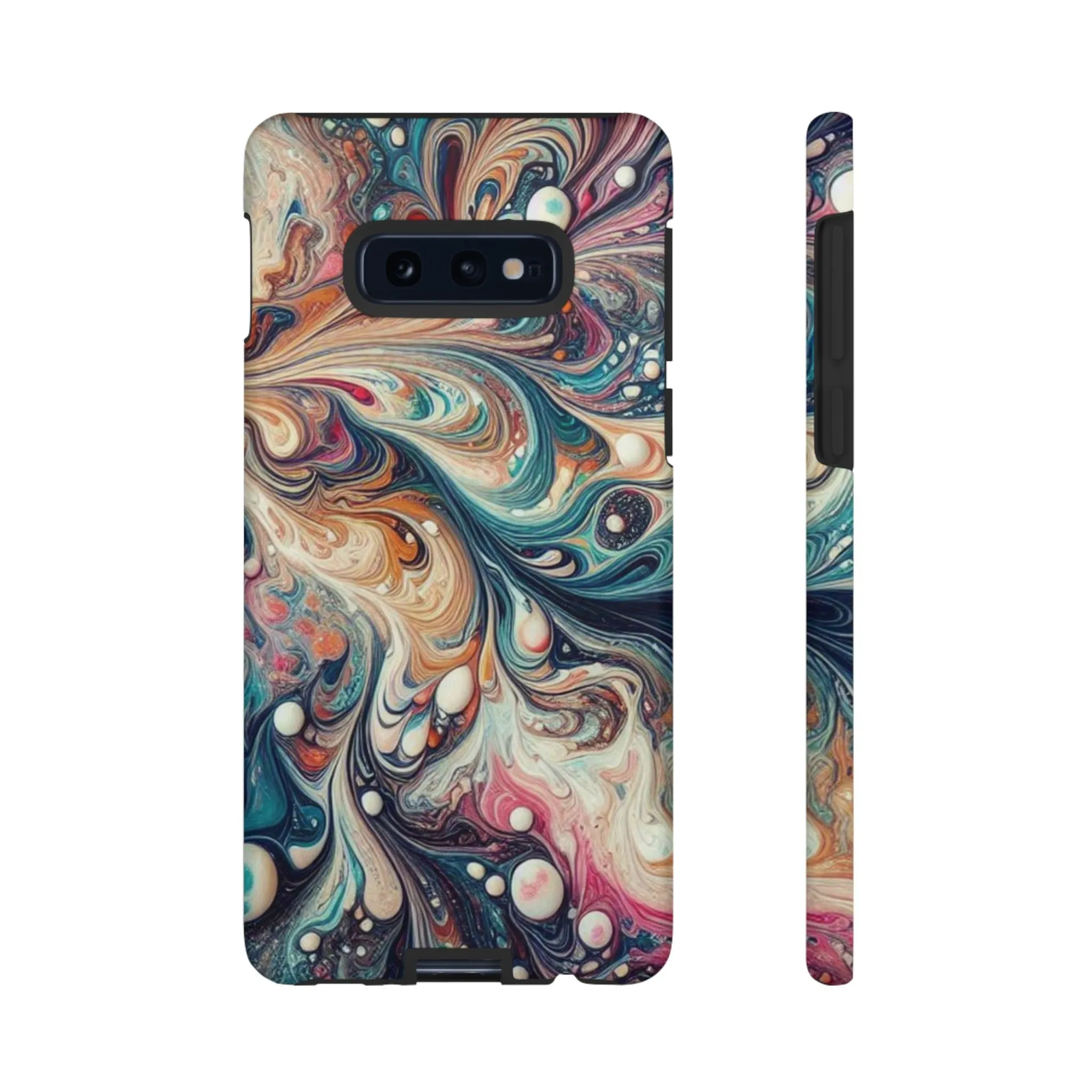 Creative marbling art Tough Cases