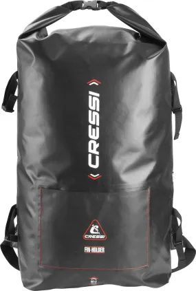 Cressi Dry GARA Backpack - Waterproof Freediving Scuba Diving Gear Bag Quality Since 1946, Black, UA925800, 60 liters