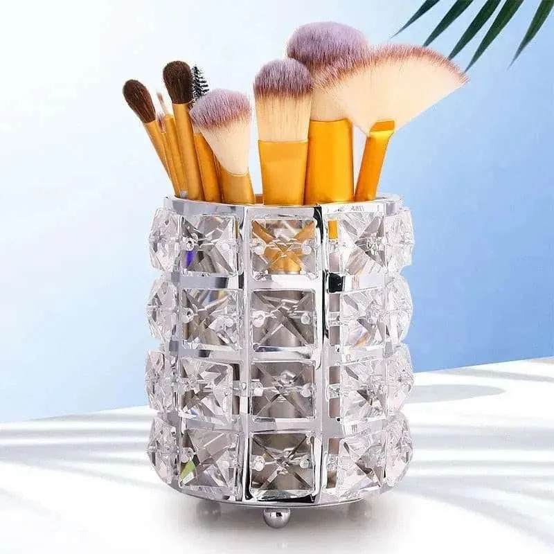 Crystal Facial Tissue Box Holder Crystal Cube Napkin Dispenser