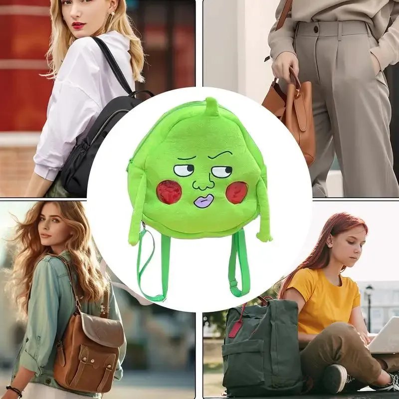 Cute Anime Plush Backpack for School - Perfect for Fans & Students!