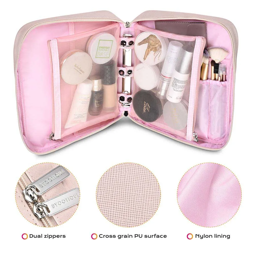 Cute Binder Makeup Bag Brush Holders & Pouches