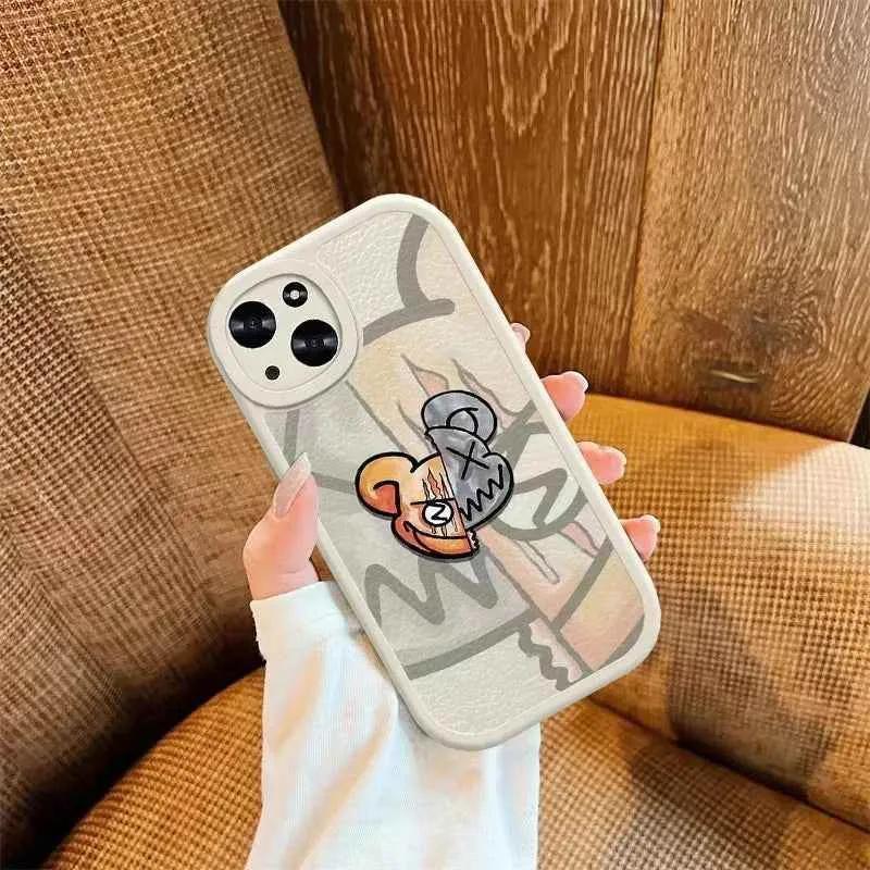 Cute Phone Cases for iPhone 15, 14, 13, 12, 11 Pro, 15 Pro, 14 Pro Max, 7, 8 Plus, X, XR, XS Max, XS, and SE 2020, 2022 - Scary Cartoon Pattern - TSP410