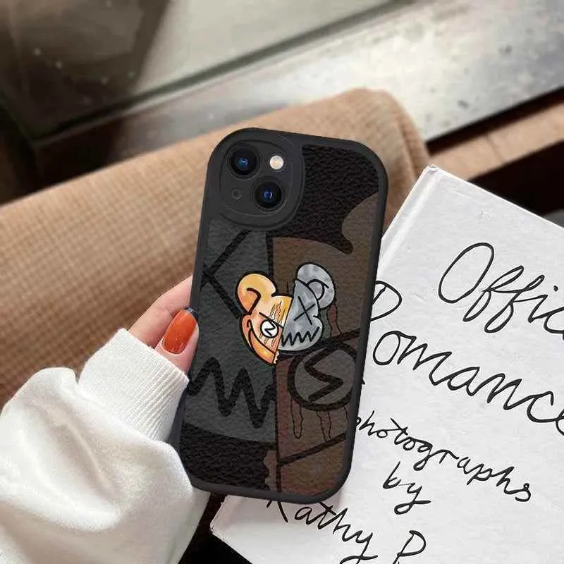 Cute Phone Cases for iPhone 15, 14, 13, 12, 11 Pro, 15 Pro, 14 Pro Max, 7, 8 Plus, X, XR, XS Max, XS, and SE 2020, 2022 - Scary Cartoon Pattern - TSP410