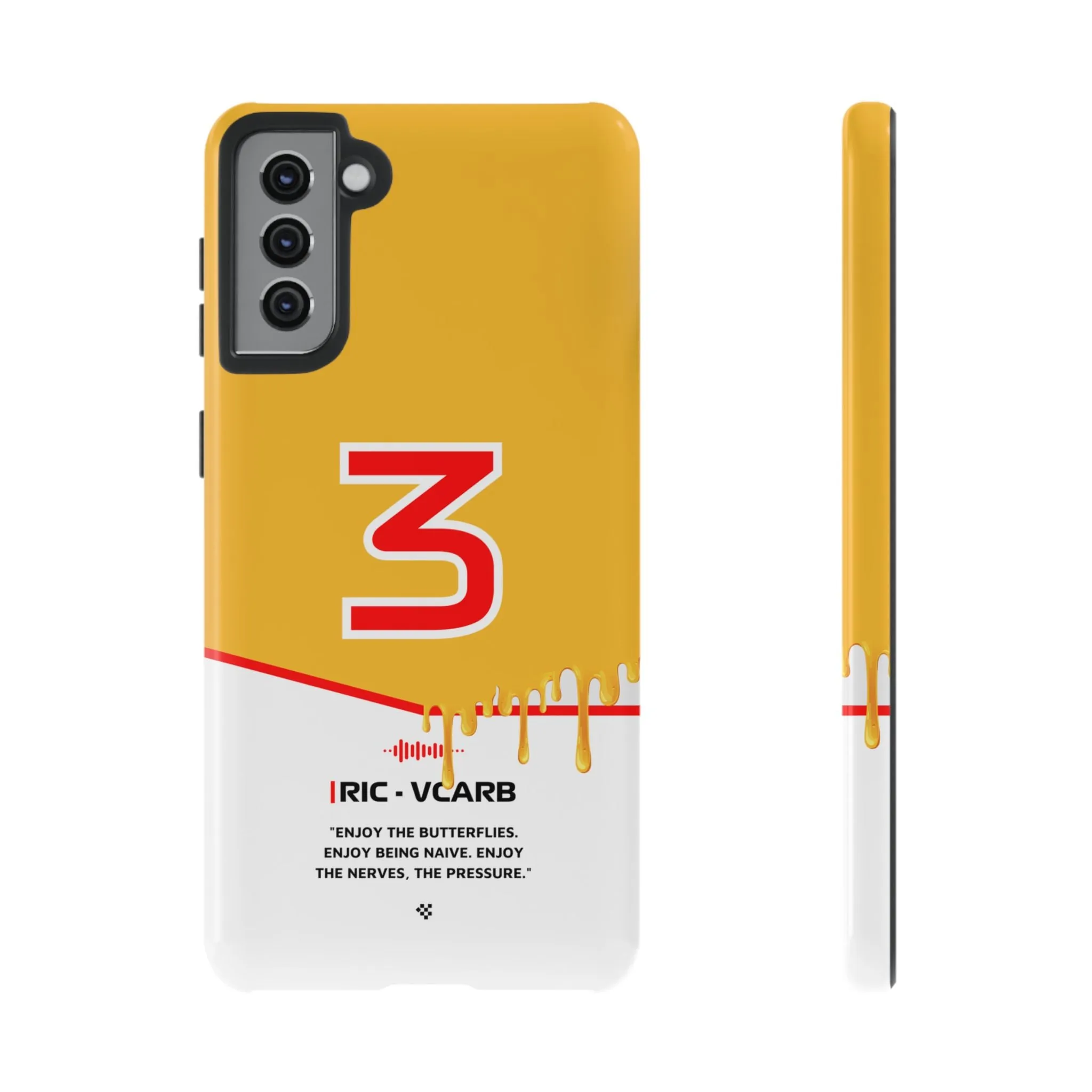 Daniel Ricciardo Canada F1 Helmet Phone Case 2024