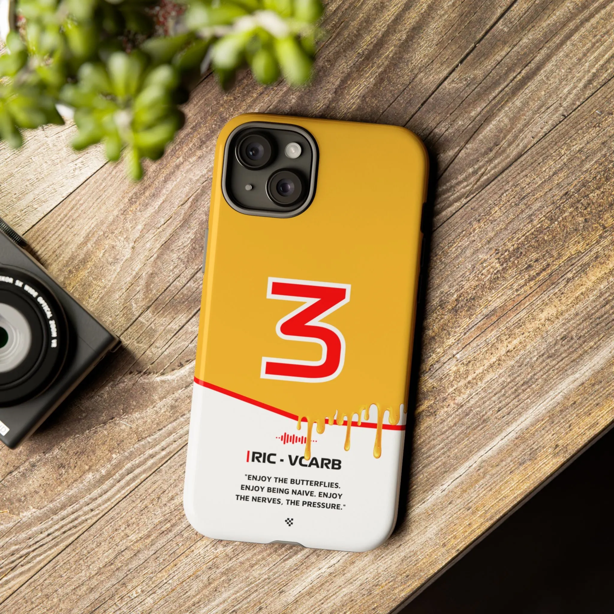 Daniel Ricciardo Canada F1 Helmet Phone Case 2024