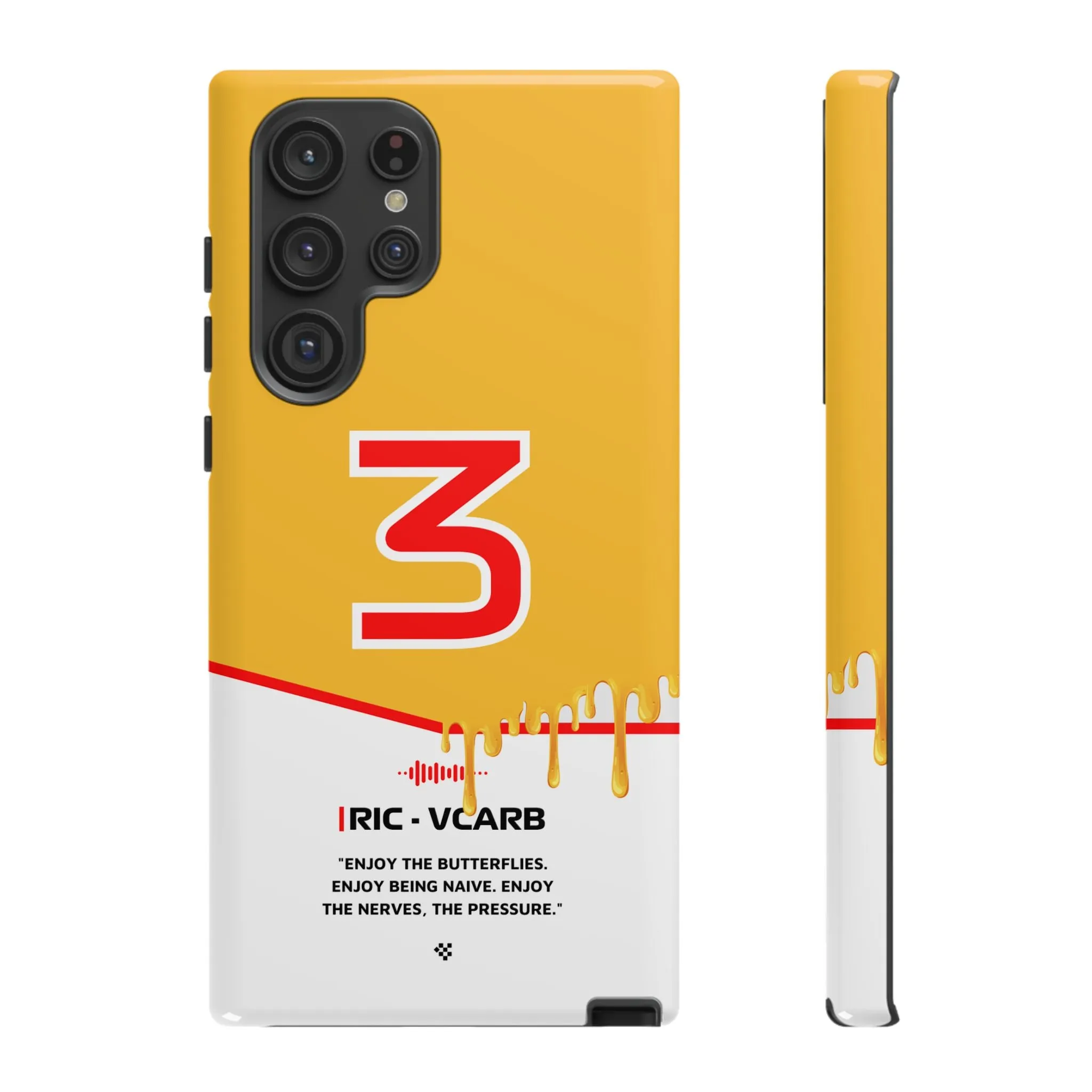 Daniel Ricciardo Canada F1 Helmet Phone Case 2024