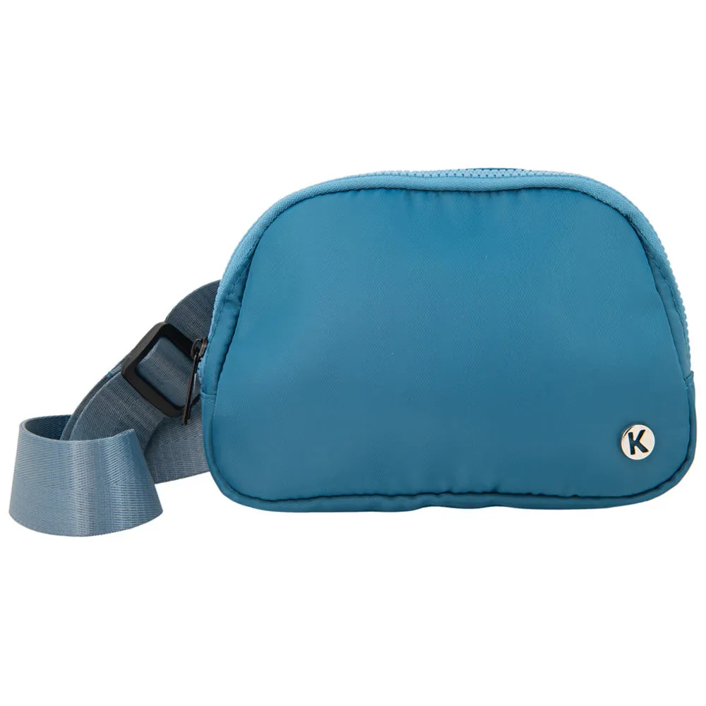 Deep Teal Wholesale Solid Fanny Packs for Women