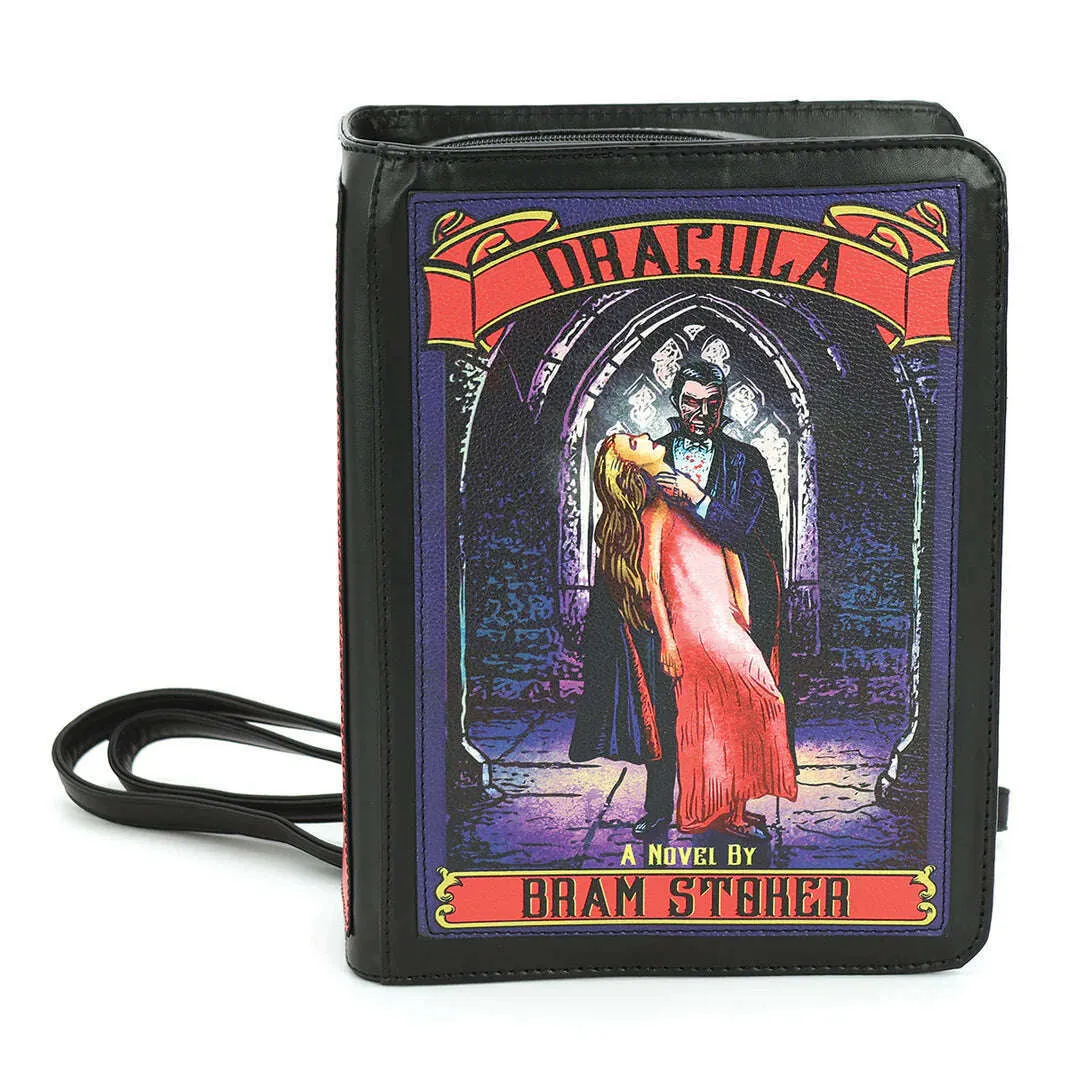 Dracula Colored Book Vinyl Backpack