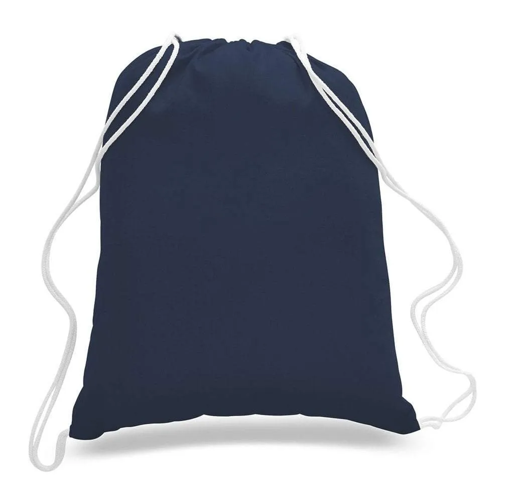 Drawstring Backpack 100% Cotton Sheeting