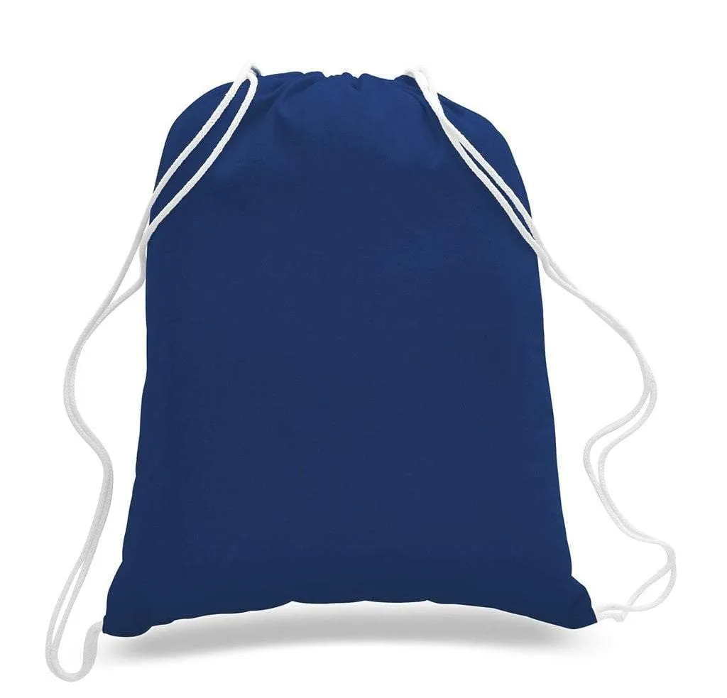 Drawstring Backpack 100% Cotton Sheeting