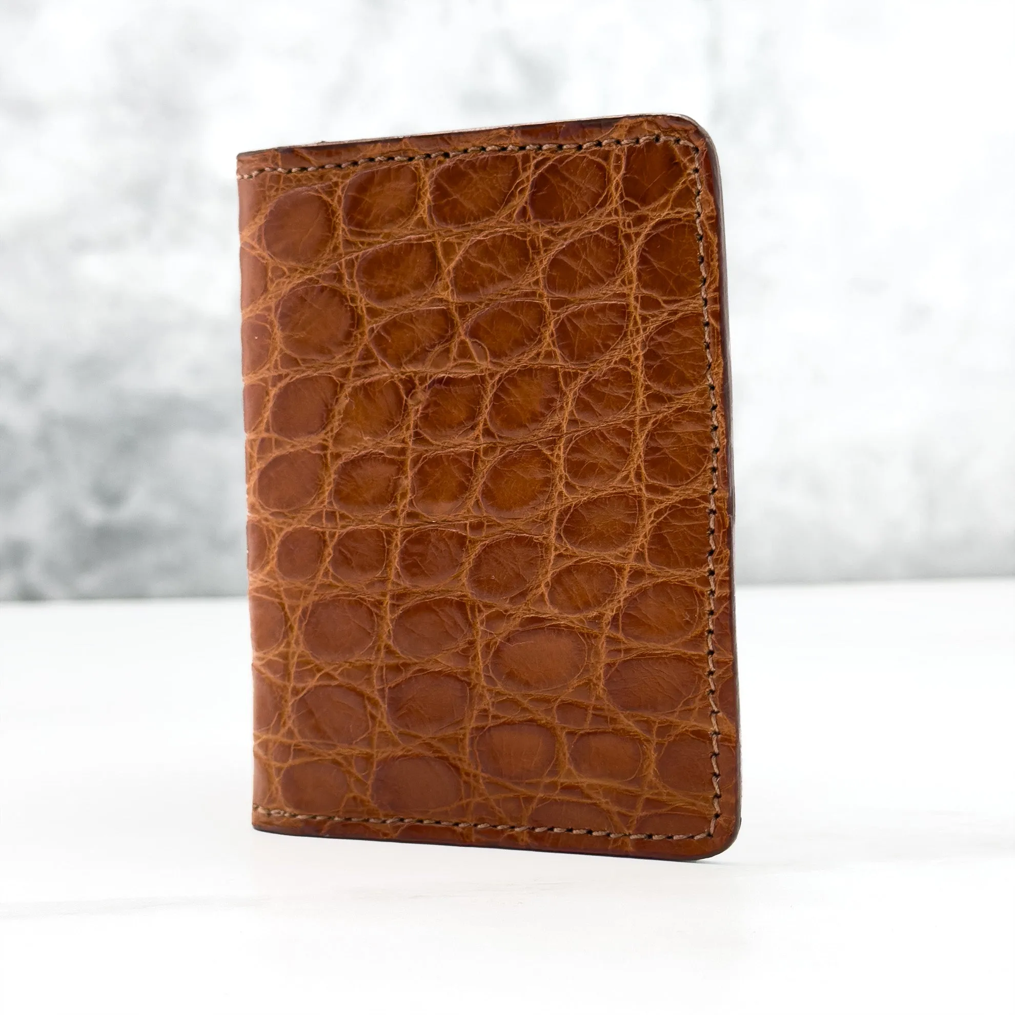 Gaston Card Case: Cognac