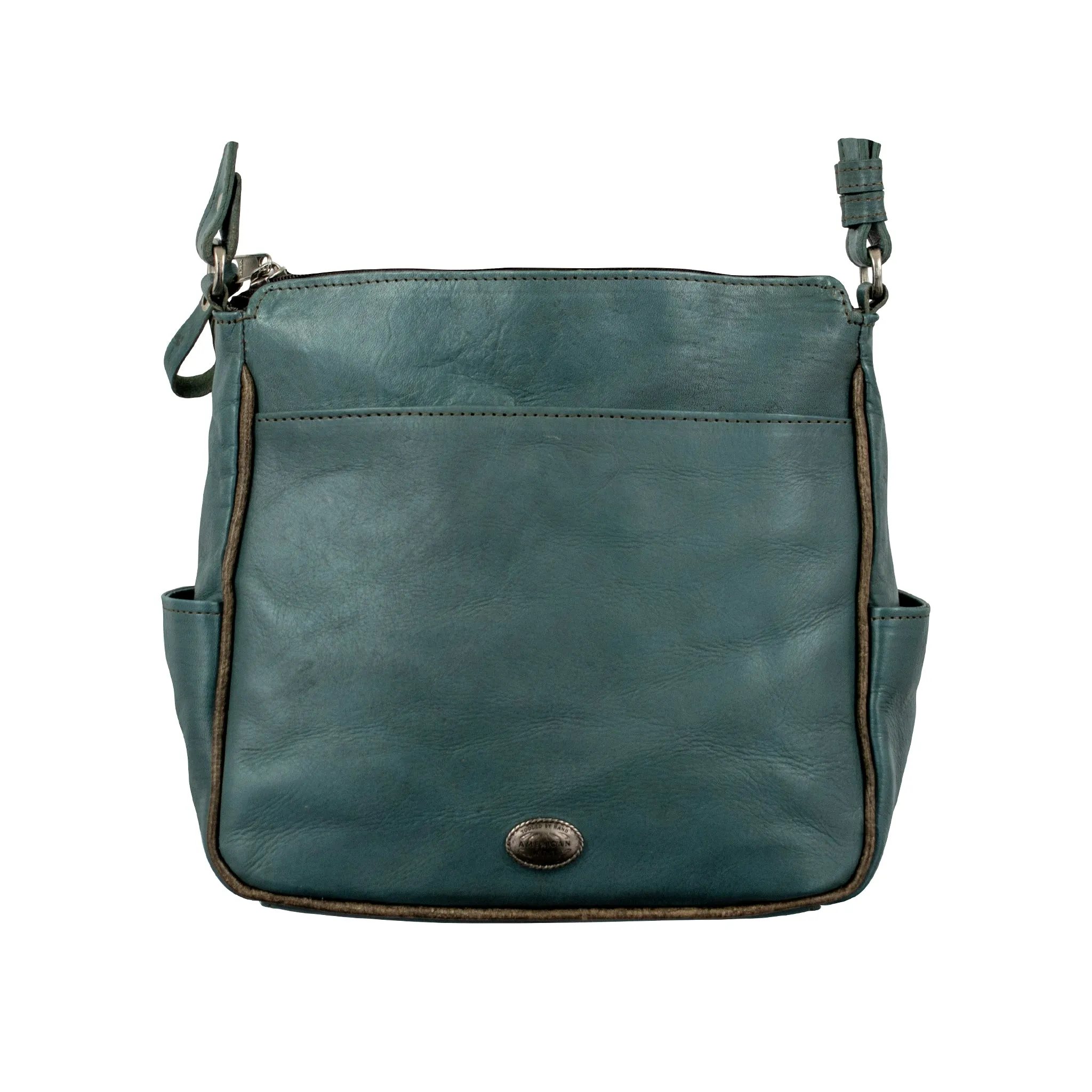 Hill Country Messenger Bag - Denim Blue