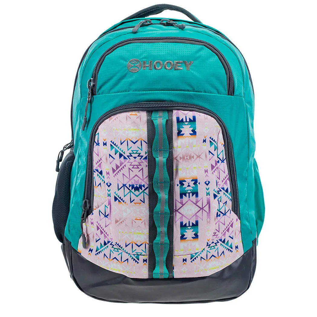 Hooey Pink & Turquoise Aztec Backpack