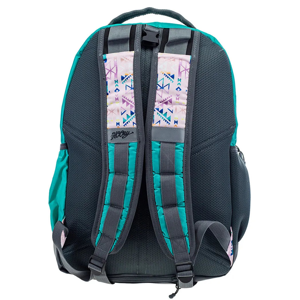 Hooey Pink & Turquoise Aztec Backpack