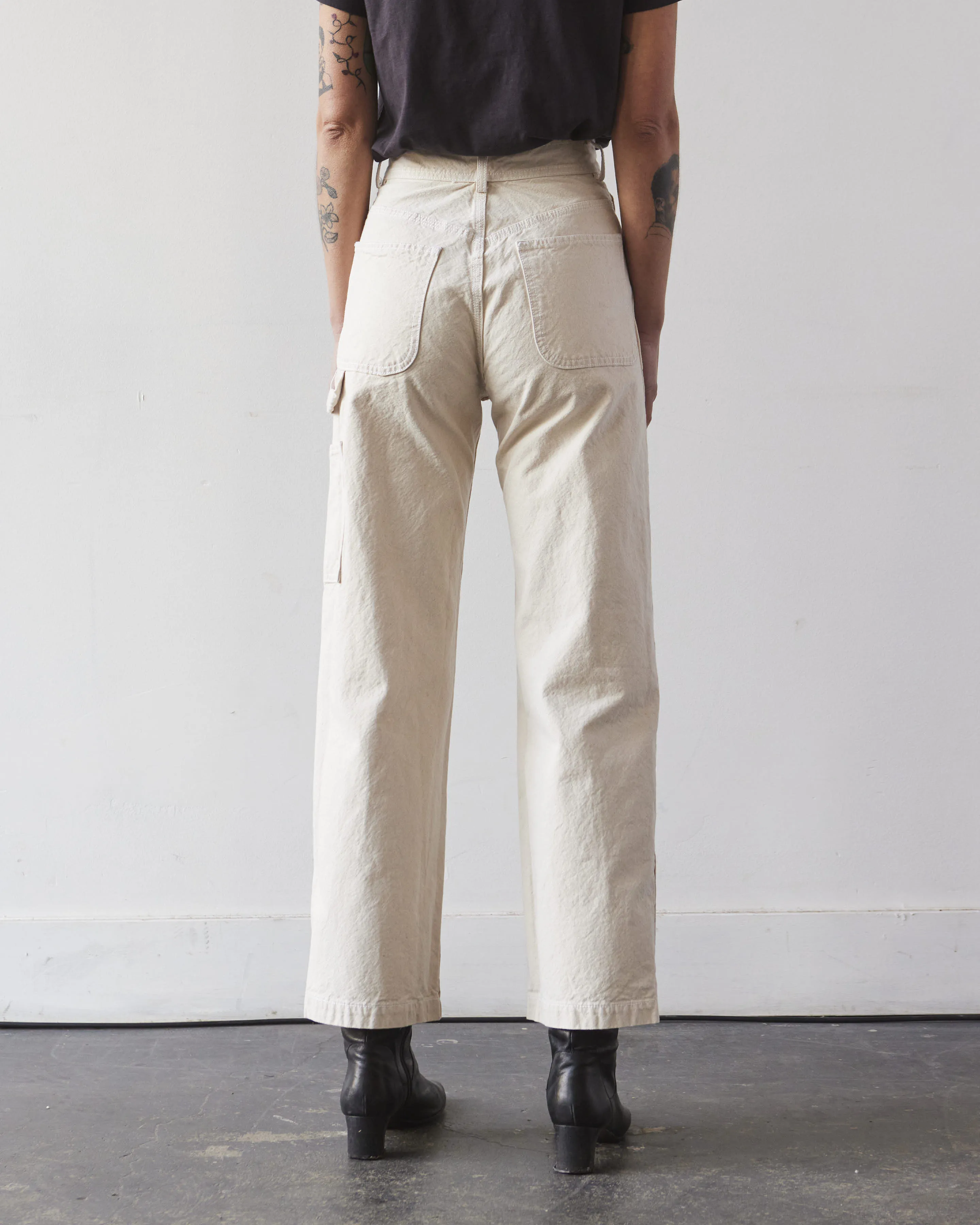 Jesse Kamm Handy Pant, Ecru