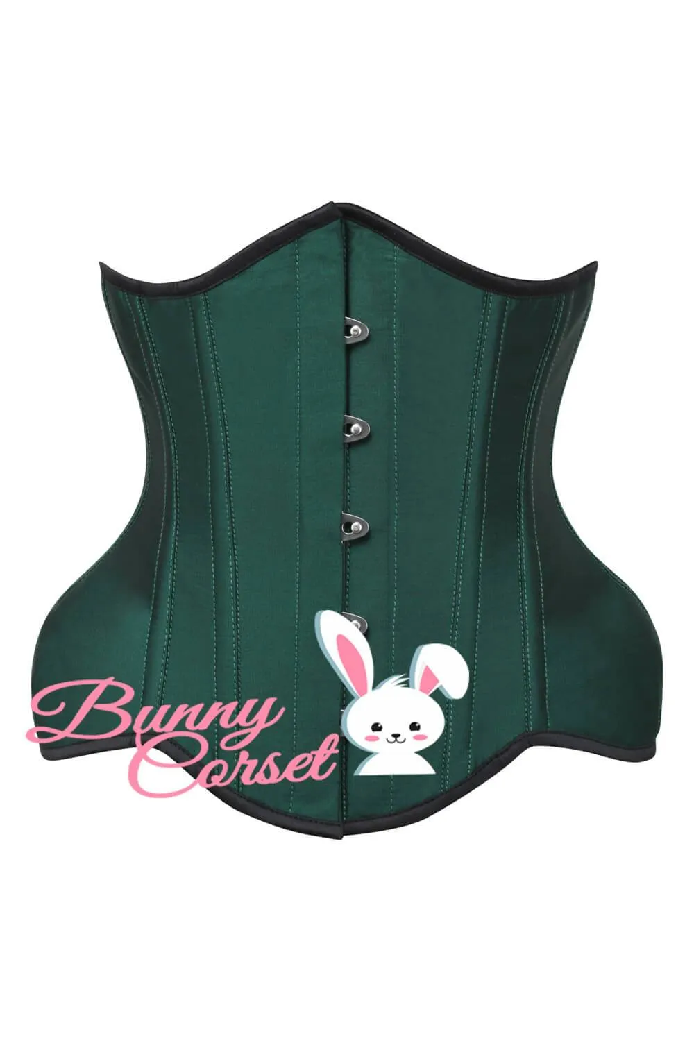 Julianna Curvy Green Corset