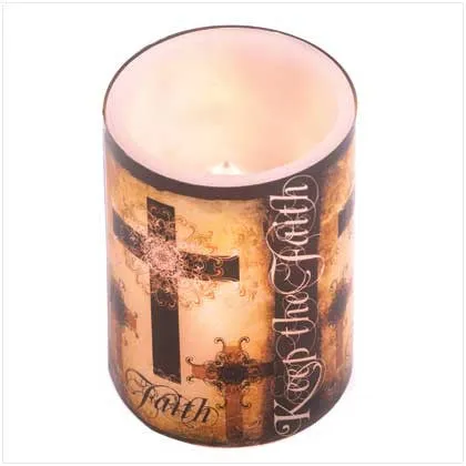 Keep theFaith Flameless Candle