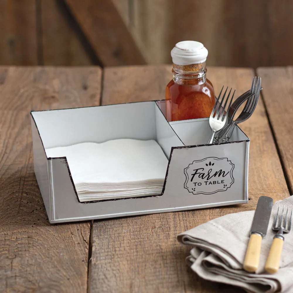 Kitchen Multi-Use Caddy Napkin Holder