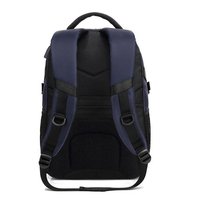 Large Capacity Unisex Waterproof 14'' 15.6'' Laptop Zipper Travel Backpack