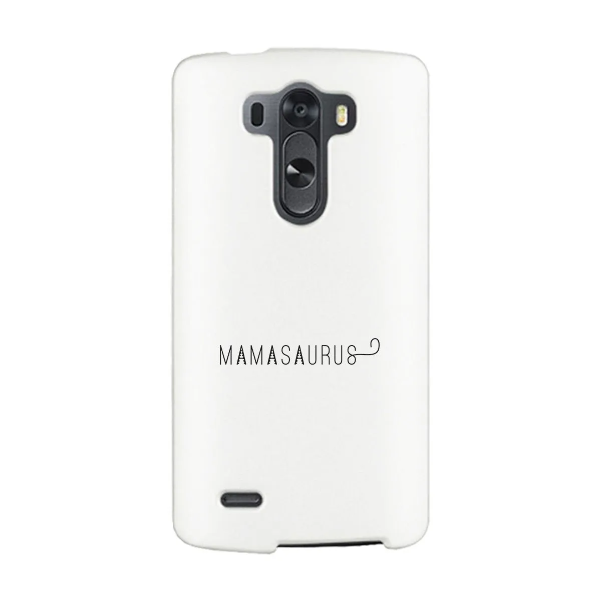 Mamasaurus White Phone Case Perfect Gift Ideas For Mom of Boys