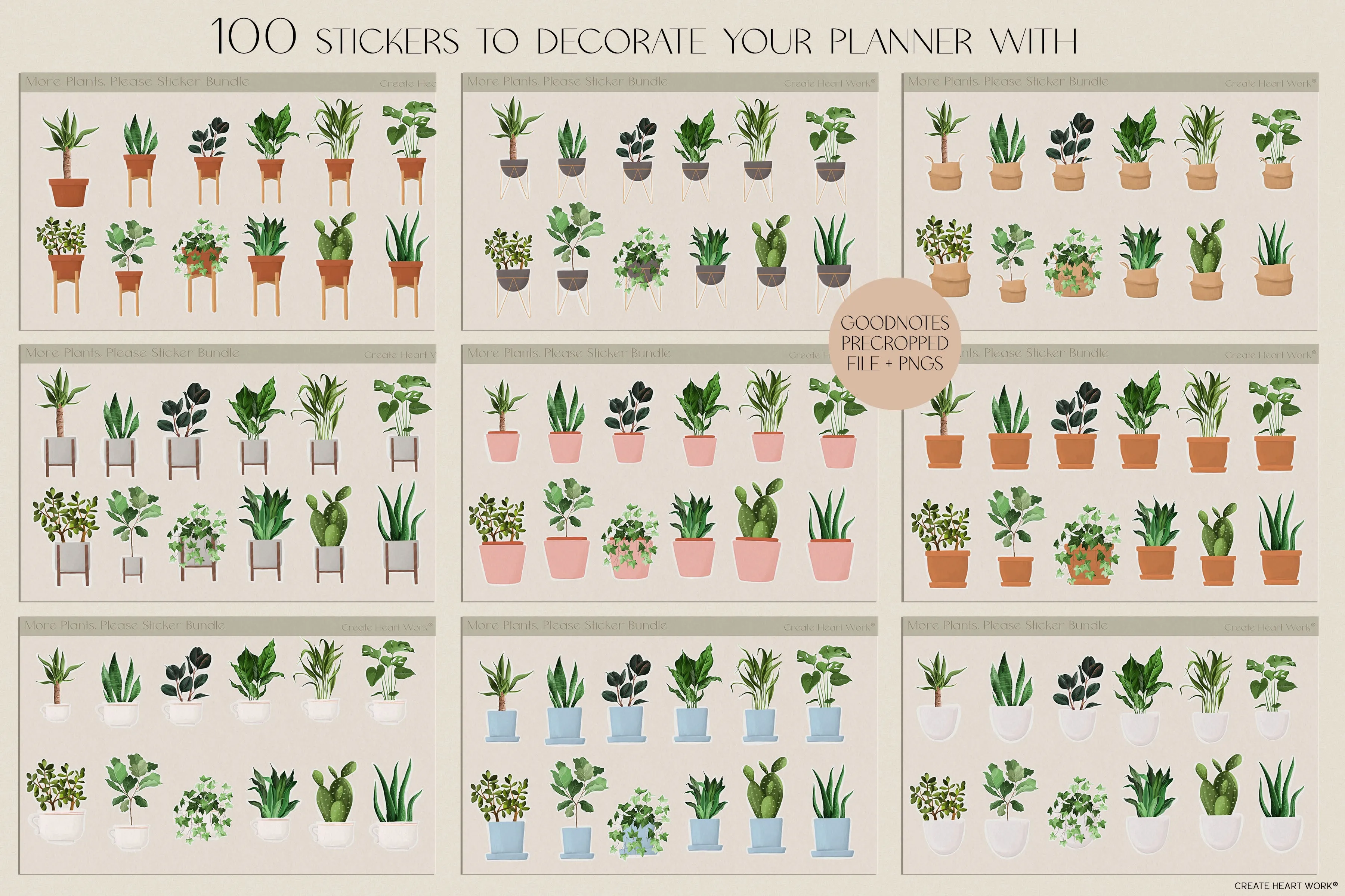 More Plants, Please Sticker Bundle