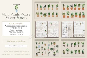 More Plants, Please Sticker Bundle