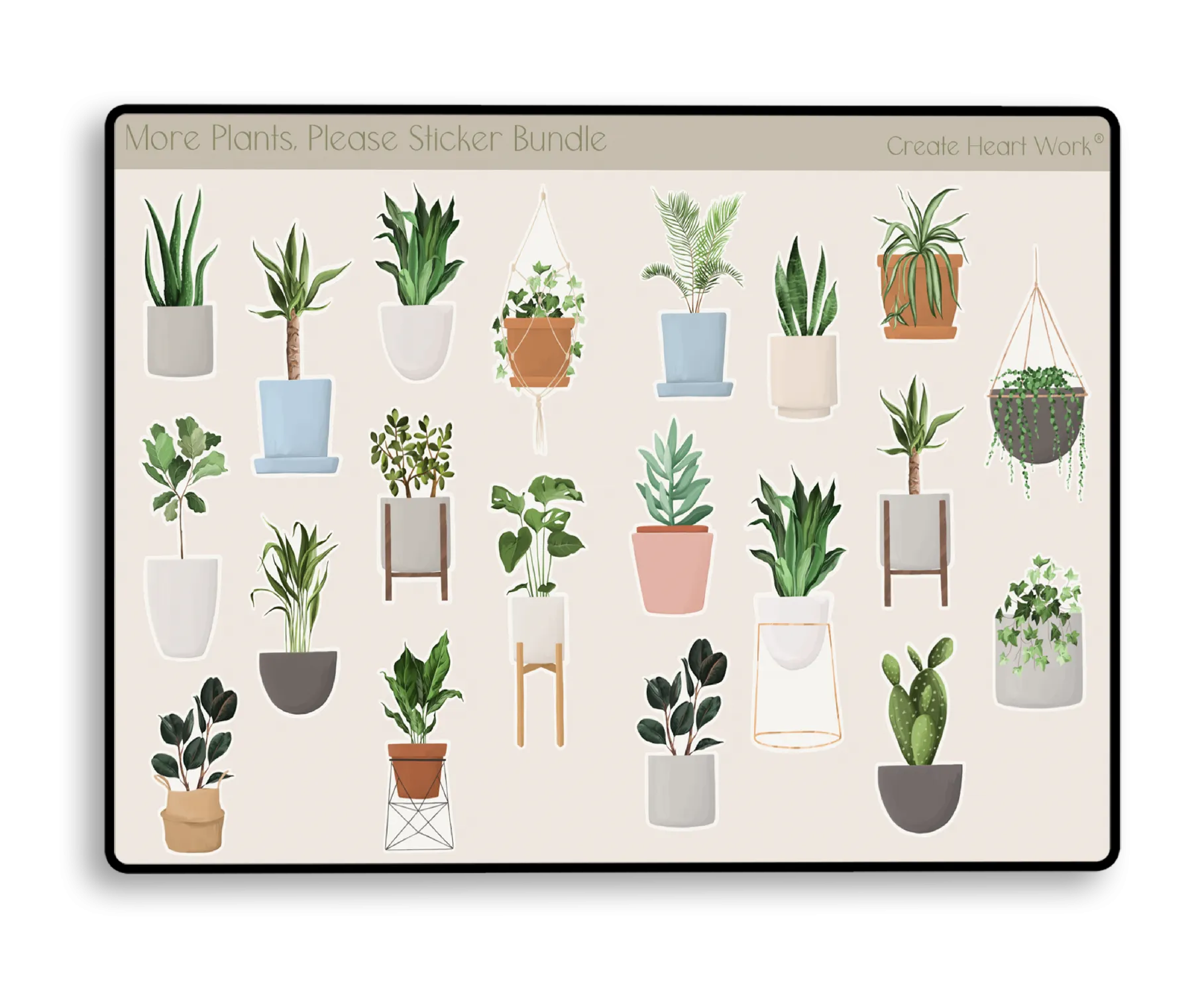 More Plants, Please Sticker Bundle