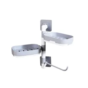 Multi-Functional Wall Mounted Rotating Soap Holder