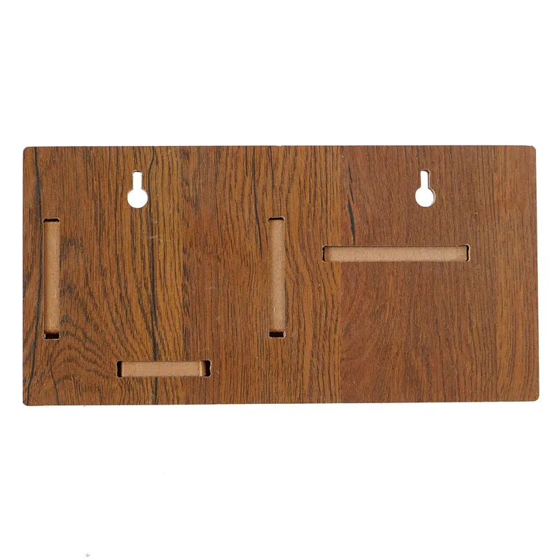 Nara Wooden Key Holder With Shelf