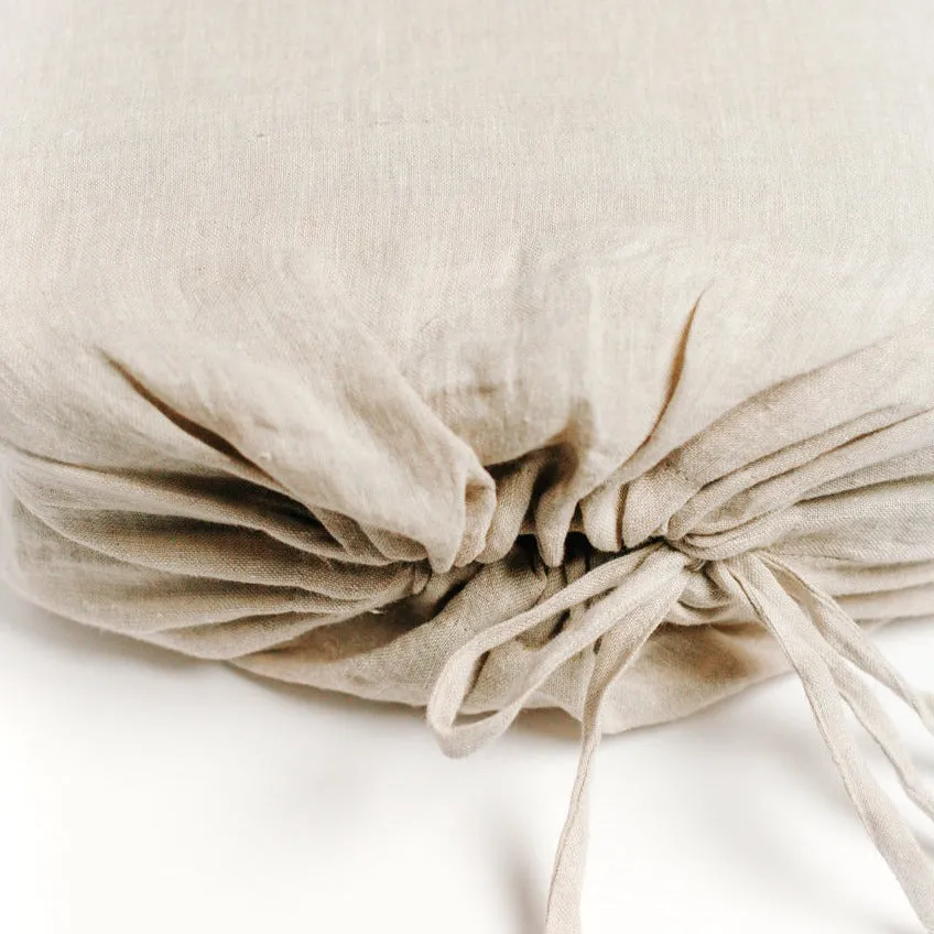 Natural Chambray Linen Duvet Cover Set