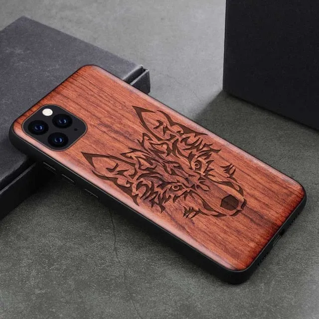 Natural Wood Case For Samsung & iPhone