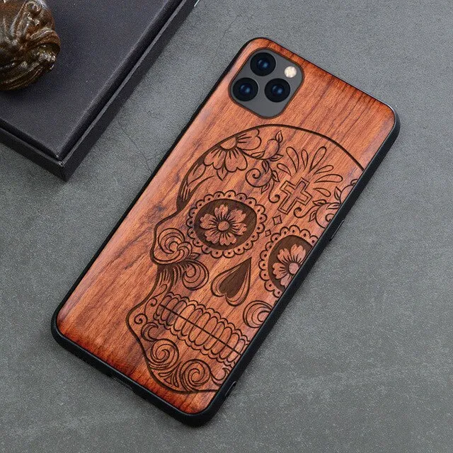 Natural Wood Case For Samsung & iPhone