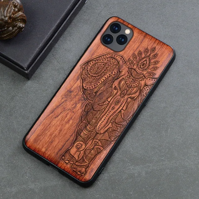 Natural Wood Case For Samsung & iPhone