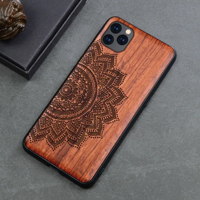 Natural Wood Case For Samsung & iPhone