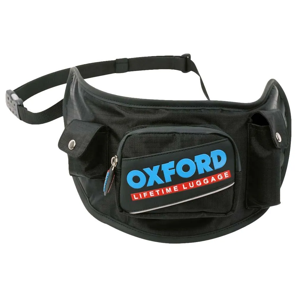 Oxford Retro Waist / Bum Bag Black