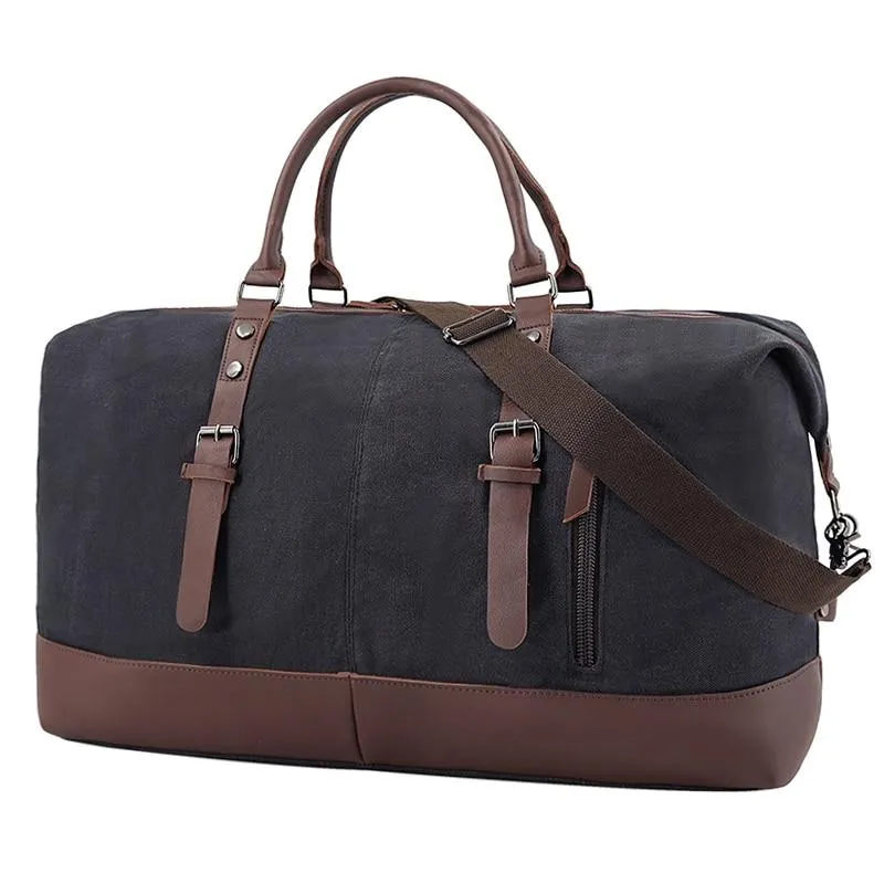 Paul Large Canvas Weekender Duffel Bag